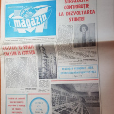 ziarul magazin 8 ianuarie 1983-ziua de nastere a elenei ceausescu