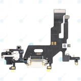 Conector de &icirc;ncărcare flex alb pentru iPhone 11