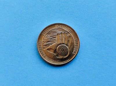 20 Lire 1977 San Marino-UNC-RAR-in realitate arata bine! foto