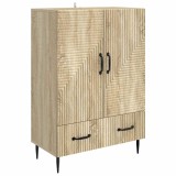 vidaXL Bufet cu sertar Stejar Sonoma 66 x 34,5 x 95 cm Lemn prelucrat 894897