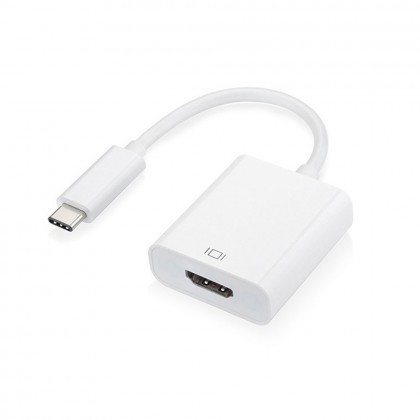 Adaptor Convertor USB Type-C la HDMI 4K * 2K metal 0.25m Alb