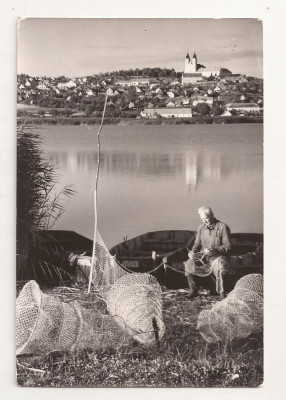FG1 - Carte Postala - UNGARIA - Lacul Balaton , circulata 1964 foto