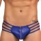 Bikini Eross Front Zipper L Albastru