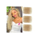 Pachet de păr pentru &icirc;mpletit Afro Kinky Curly, 8 Inch, 3 pachete, păr Marley Twist pentru extensii Dreadlock, păr Spring Afro Twist pentru reparații