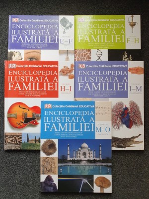 ENCICLOPEDIA ILUSTRATA A FAMILIEI (Volumele 6, 7, 8, 9, 10) foto