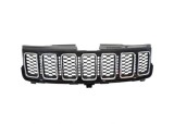 Grila masca fata JEEP GRAND CHEROKEE (WK2), 2017-, cu rame cromate; silver; complet,