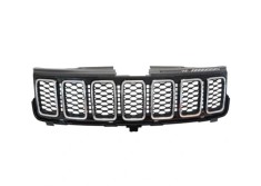 Grila masca fata JEEP GRAND CHEROKEE (WK2), 2017-, cu rame cromate; silver; complet,