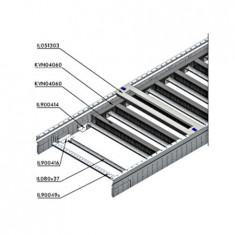 Aluminium H/C rail for 40mm Wiring Ducts 2 Unit-Wide