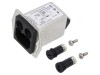 Conector AC 2A 250VAC IEC 60320 5707