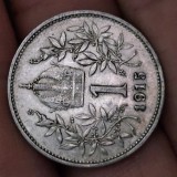 Austria 1 corona 1915 , argint