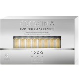 Set, Labo Cosprophar Suisse, Crescina Follicular Islands 1900, Pentru stimularea creșterii, Ser tratament &icirc;n fiole, Pentru scalp