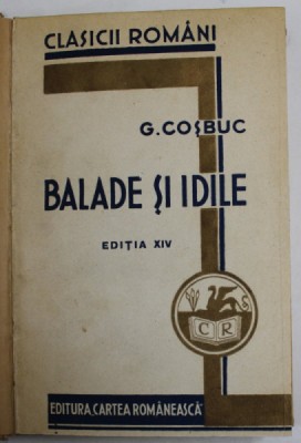 BALADE SI IDILE-GEORGE COSBUC foto