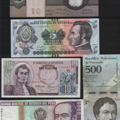 Set#4 America 15 bancnote diferite necirculate (vezi scan)