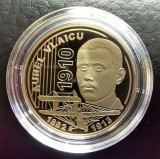 ROMANIA - 50 Bani 2010 - Aurel Vlaicu - Proof in capsula - Perfecta