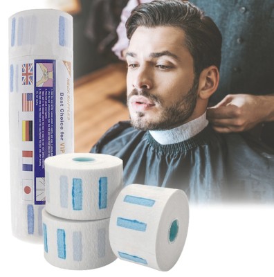 Gulerelor de unica folosinta pentru frizerie, barbierit, protectie, 100 de bucati, impermeabile, pro foto