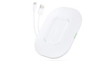 Choetech Qi 15W &icirc;ncărcător wireless + cablu USB - USB tip C 1m alb (T550-F-V2)