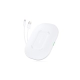 Choetech Qi 15W &icirc;ncărcător wireless + cablu USB - USB tip C 1m alb (T550-F-V2)