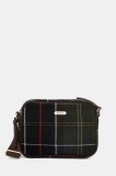 Barbour geantă de m&acirc;nă cu amestec de l&acirc;nă culoarea verde, LBA0478