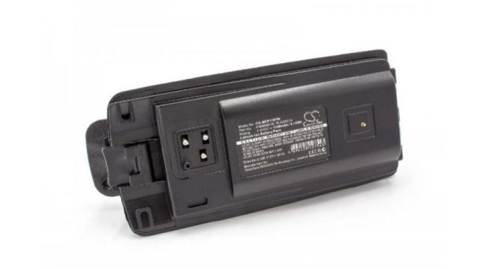 Baterie radio VHBW de &icirc;nlocuire pentru Motorola PMNN6035, 6080384X65, RLN6305 - 1100 mAh 7,4 V Li-Ion + clemă pentru curea