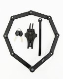 Antifurt cu cheie JET LOCK TY-3881, 940mm, foldabil, cu suport Cod:Z037