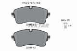 TEXTAR 2248501 Q+ set placute frana,frana disc