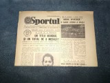 ZIARUL SPORTUL 31 OCTOMBRIE 1983 GIMNASTICA ETAPA