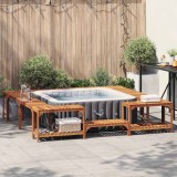 &Icirc;mprejmuire pentru Cadă cu Hidromasaj Maro 250 x 250 cm