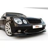 W211 A Design Spoiler Fata Negru Pian Vacuum / 2002 - 2006