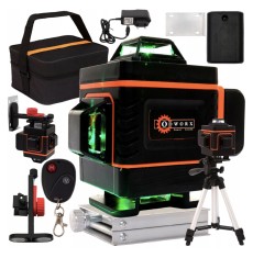 Nivel cu laser cu bula de aer 360? | 4D cross-line laser + trepied foto