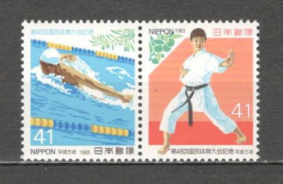 Japonia.1993 Festival de sport Takamatsu-pereche GJ.193 foto