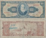 1955 , 100 cruzeiros ( P-153d ) - Brazilia