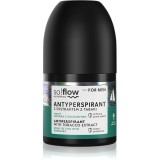 so!flow Men Antiperspirant antiperspirant roll-on pentru barbati Tobacco extract scent of Lime with Rosemary 50 ml
