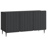 vidaXL Cabinet TV Negru 99 x 34,5 x 52 cm Lemn prelucrat 894486