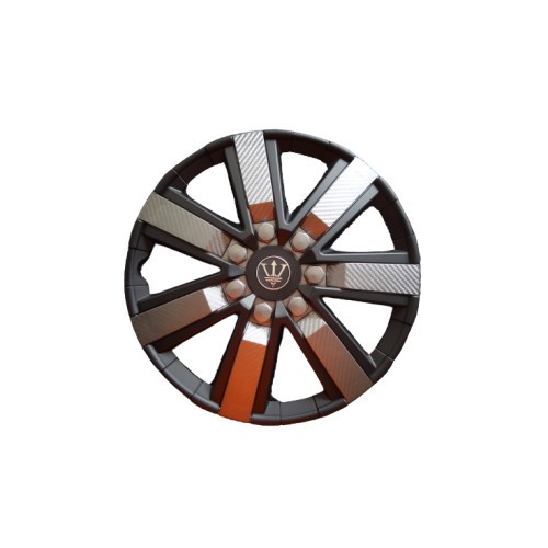 Set 4 capace roti model EVO negru+gri antracit 15&quot; Cod: WG1-1GR-15 Automotive TrustedCars