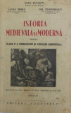 1938 Ionașcu, Mișea, ISTORIA MEDIEVALA SI MODERNA PENTRU CLASA II, princeps CVP