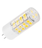 Bec LED G4 12V 4W 400lm 3000K alb cald 16x47 mm REBEL ZAR0525
