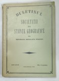 Buletinul Societatii de Stiinte Geografice Volumul III Cucu Vasile 1973 Brosata 256 Pagini Ilustrata