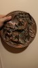 Farfurie 3 d suflat cu bronz