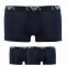 Boxeri - set 2 bucati Emporio Armani, Normal Fit, culoare Bleumarin, marime XL