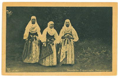 3549 - Ardeal ETHNIC women, Port Popular, Romania - old postcard - unused foto