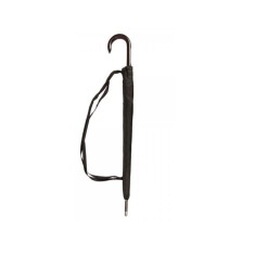Umbrela Neagra tip Baston cu suport umar, deschidere automata &empty; 110cm