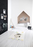 Covor Belgian, Cancun 18401, Crem, Diverse Dimensiuni - 120x170 cm