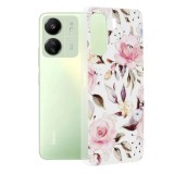 Husa compatibila xiaomi redmi 13c 4g / poco c65, slim series, chloe white