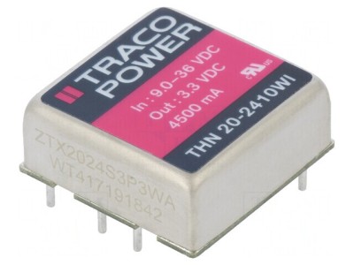 Convertor DC/DC 20W 9-36V la 3.3V 4500mA foto