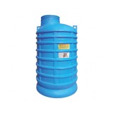 Cabina put camin vane D1500 H1475 cu capac si sistem de inchidere Springkit Valrom 33200150014