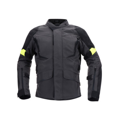 Geaca Moto Richa Cyclone 2 Gore-Tex Jacket, Gri/Galben, 3XL foto