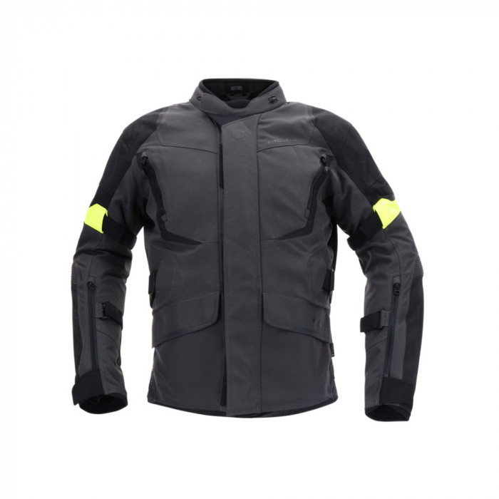 Geaca Moto Richa Cyclone 2 Gore-Tex Jacket, Gri/Galben, 3XL