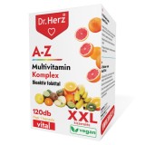 Capsule vegane multivitamine A-Z Dr Herz 120 buc