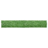 Cumpara ieftin Paravan de balcon, frunze verzi, 500x75 cm