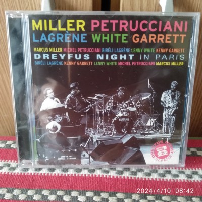 -Y- CD ORIGINAL MILLER / PETRUCCIANI DREYFUS NIGHT IN PARIS ( STARE M ) SIGILAT foto